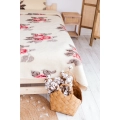 Koc wełniany 140x200 ROSSO 100% wełny Merynos - KAMPOL