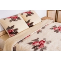 Koc wełniany 140x200 ROSSO 100% wełny Merynos - KAMPOL