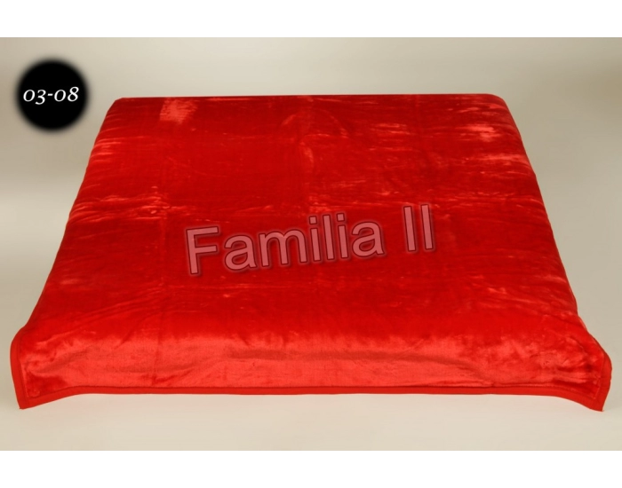 Koc Elway 160x210 - Czerwony 03-08