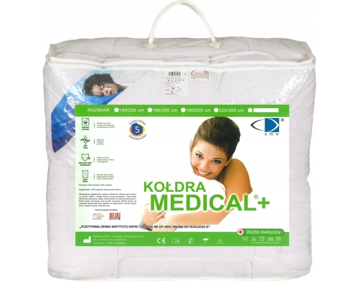 Kołdra Medical Całoroczna 200x220 AMW