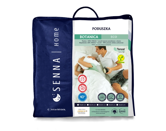 Poduszka BOTANICA 40x40 INTER-WIDEX - Regulowana