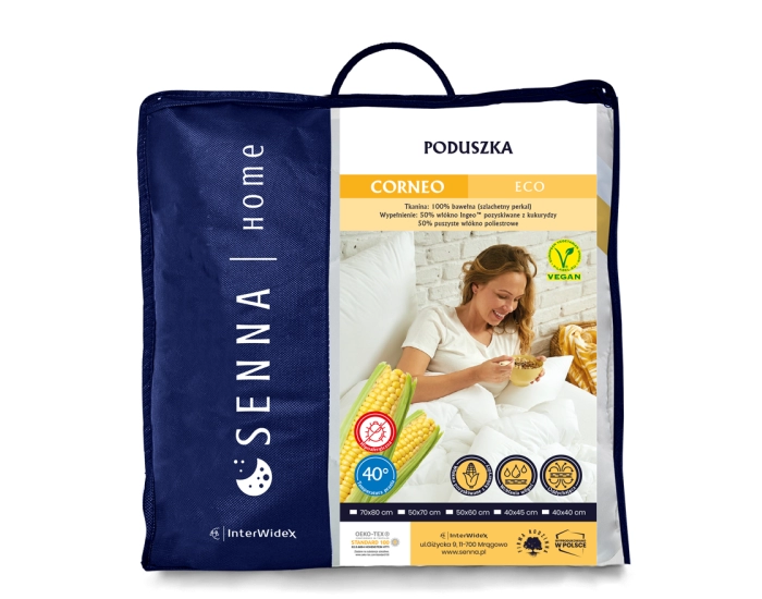 Poduszka CORNEO 40x40 INTER-WIDEX - ECO